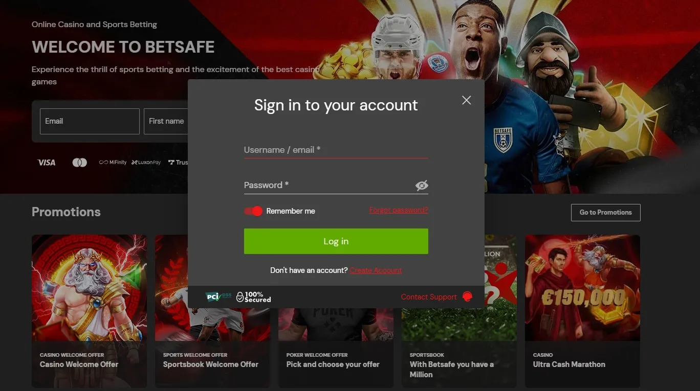 betsafe-login